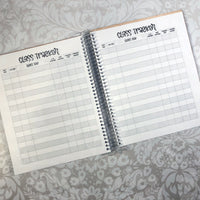 Outschool Lesson Planner and Class Tracker with Wood Cover