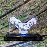 Mountain Owl LED Acrylic Sign, LED Lamp